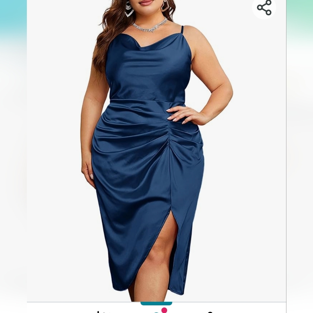 Blue dress size 18